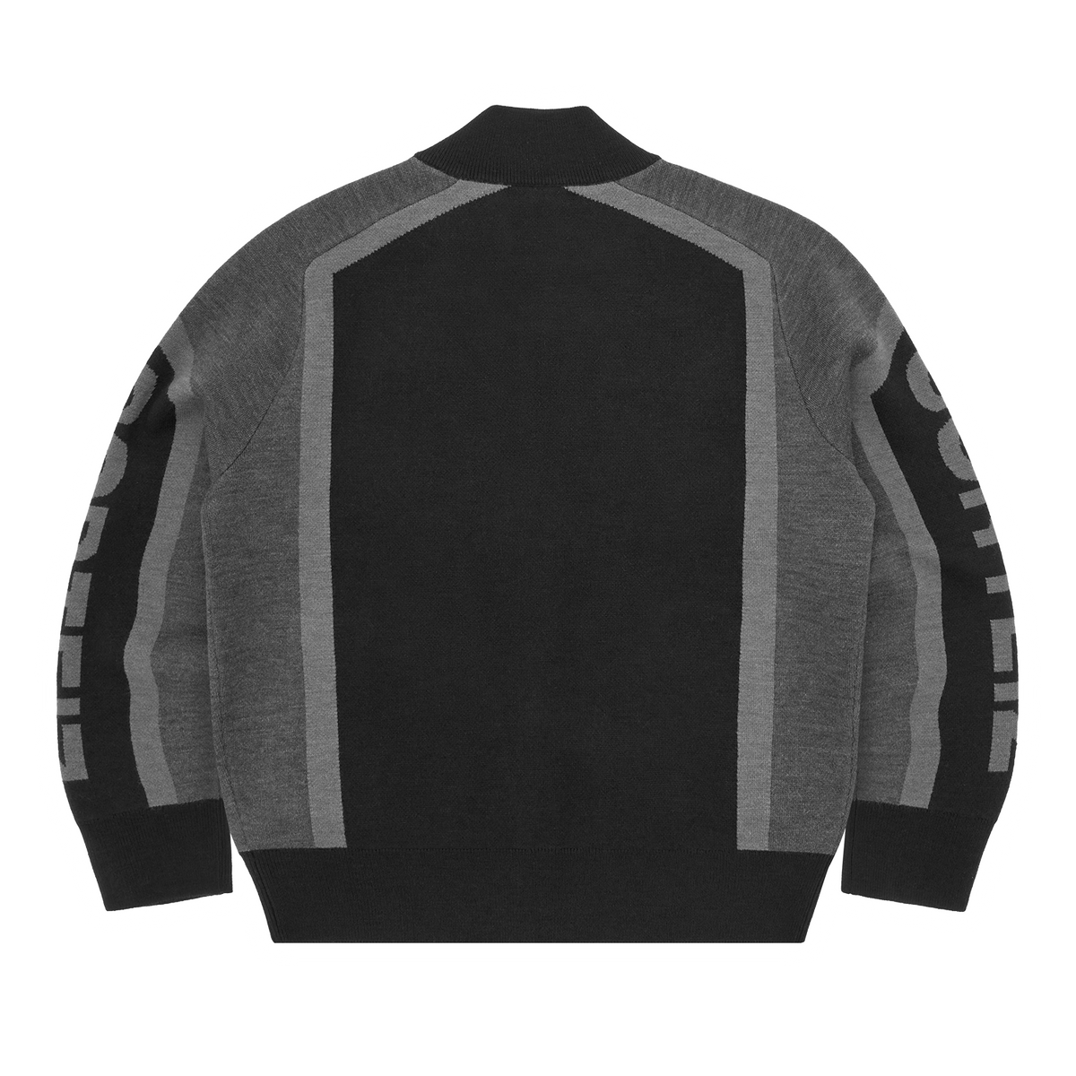 PRECISION KNIT ZIP UP [BLACK]