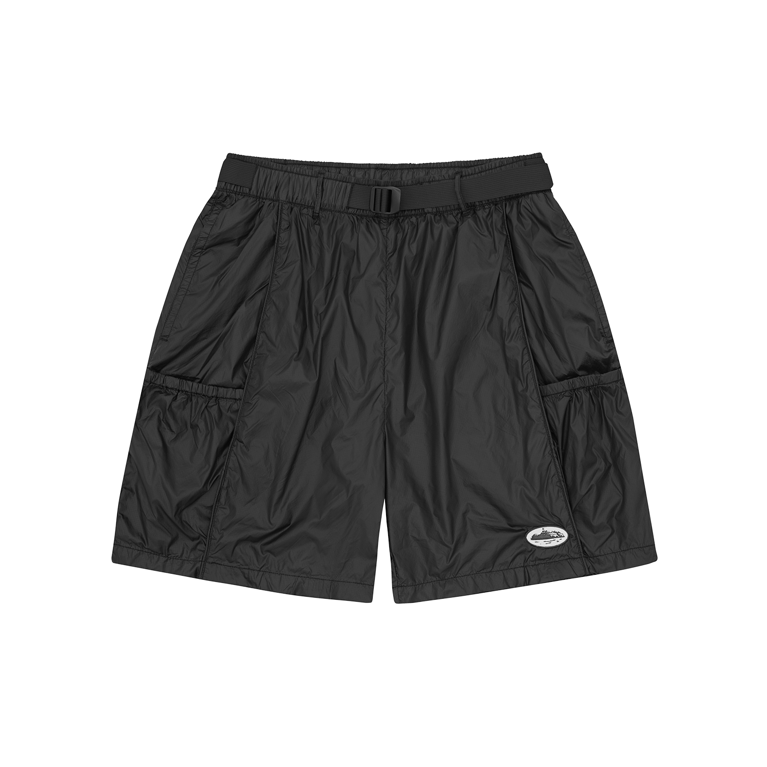 ALCATRAZ NYLON PATCH SHORT [BLACK]