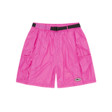 ALCATRAZ NYLON PATCH SHORTS [HOT PINK]