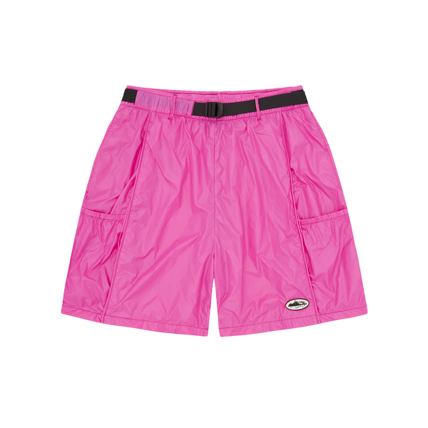 ALCATRAZ NYLON PATCH SHORTS [HOT PINK]