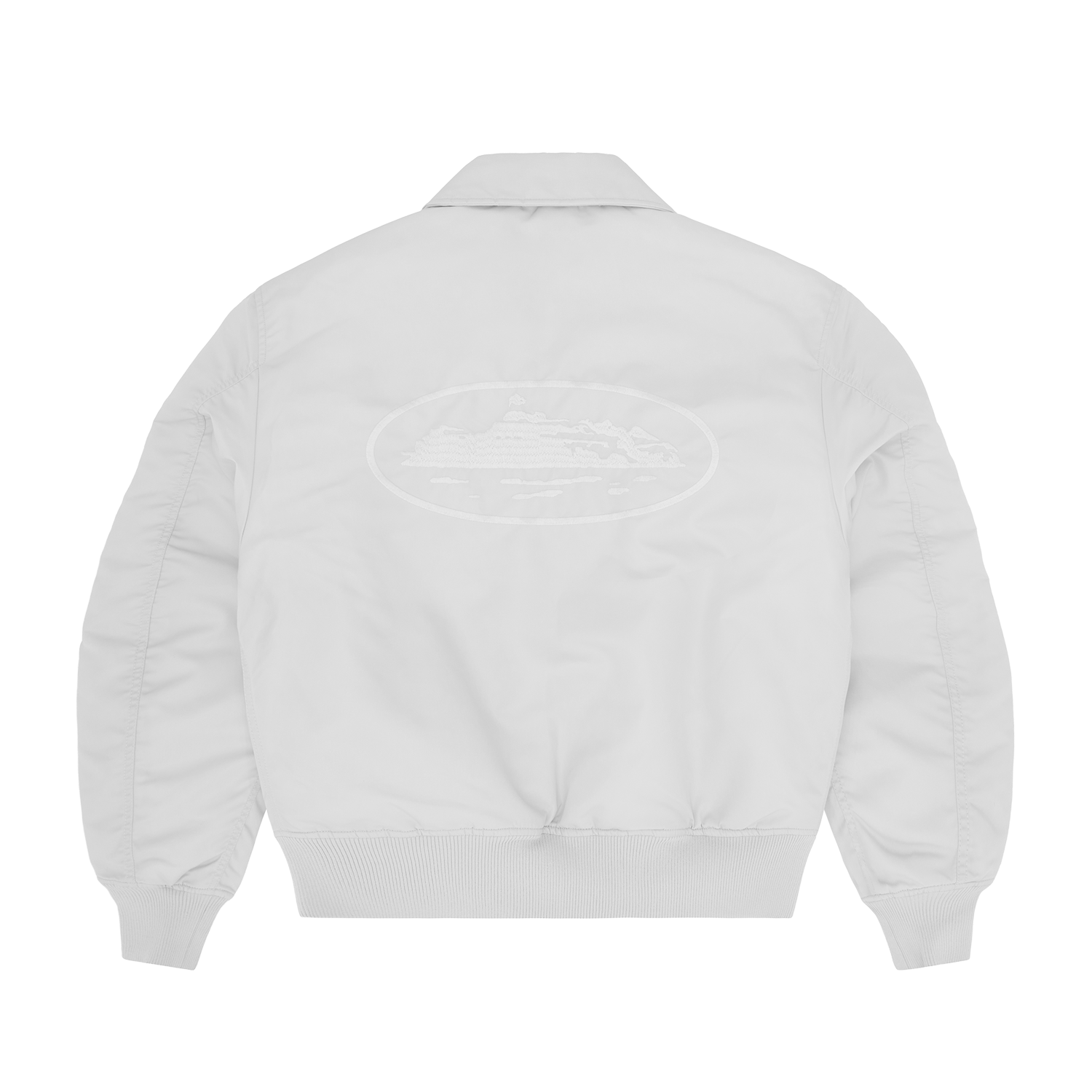 ALCATRAZ BOMBER JACKET [SILVER]