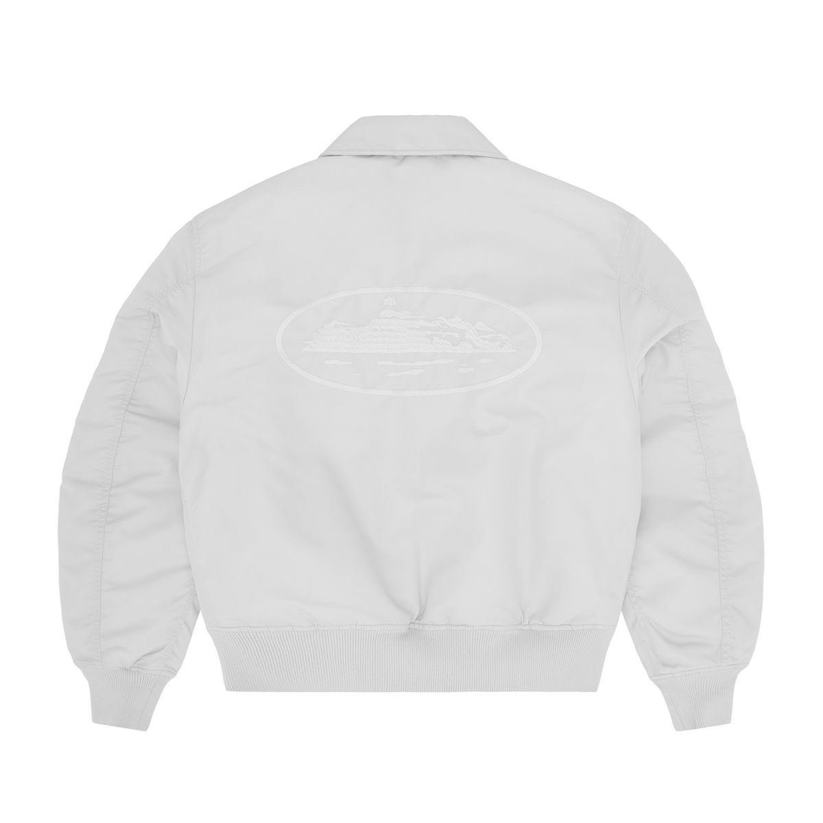 ALCATRAZ BOMBER JACKET [SILVER]