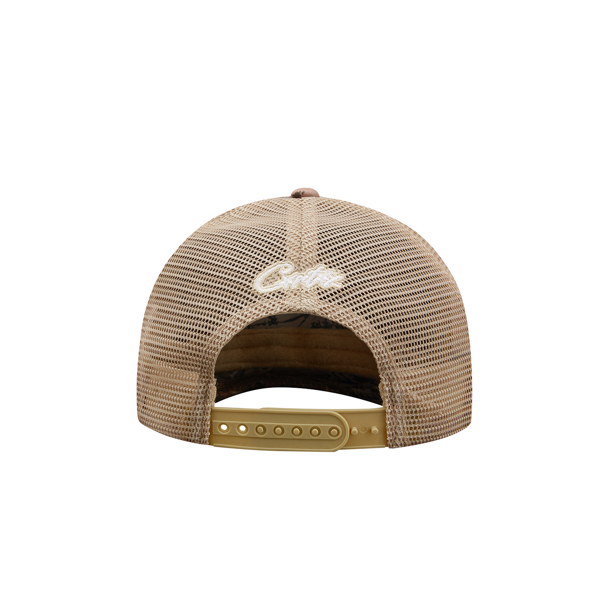 ISLAND PUFF PRINT TRUCKER HAT [FOREST CAMO]
