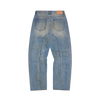 ARDWEAR PANEL BAGGY JEANS [WASHED INDIGO]