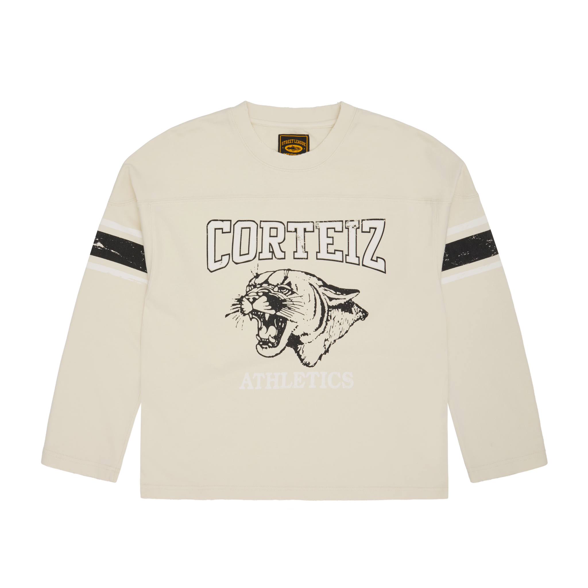 ATHLETICS HEAVYWEIGHT LS TOP [CREAM]