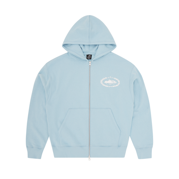 SUPERIOR ROYALE ZIP HOODIE [BABY BLUE]