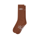 ALCATRAZ SOCKS [BROWN]