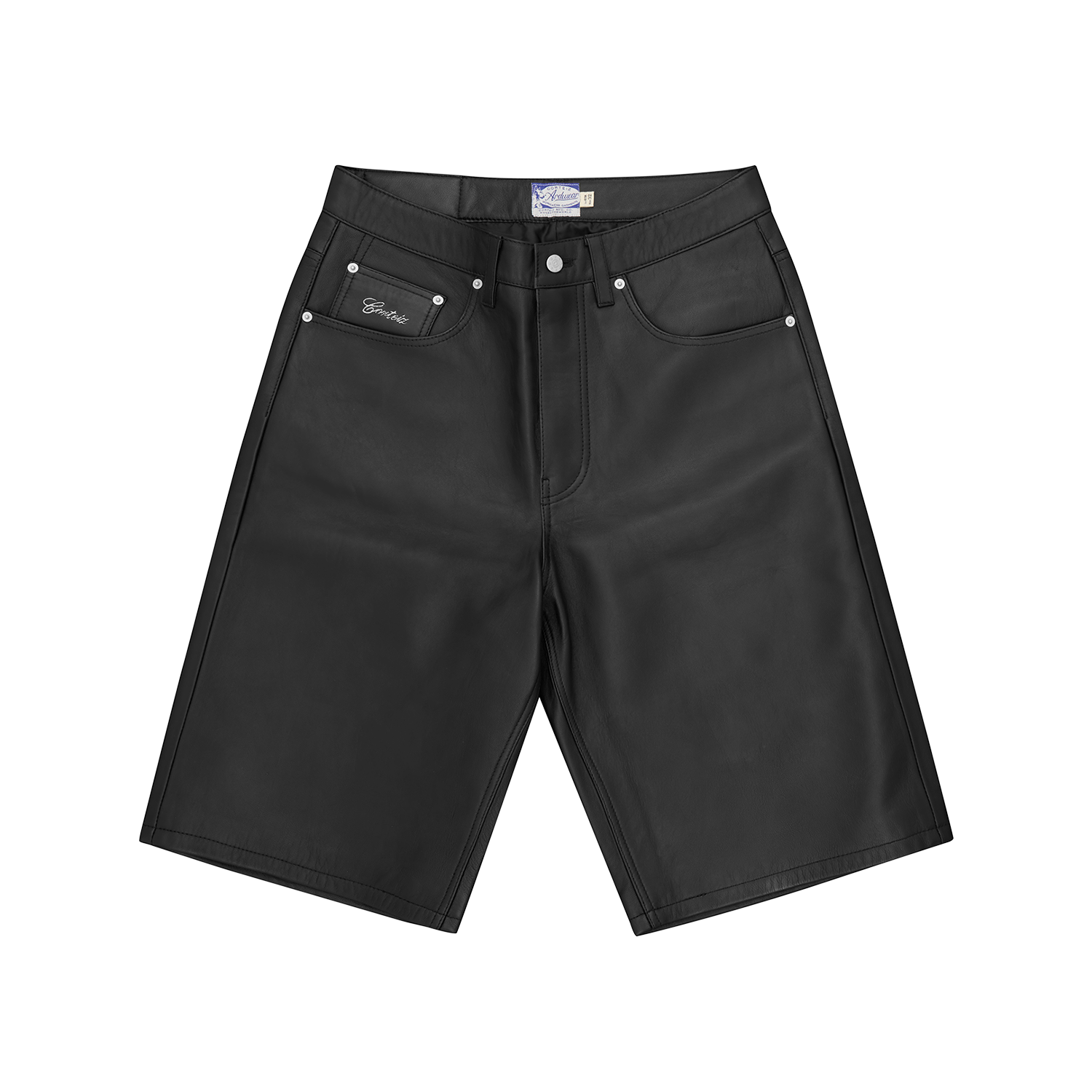 ARDWEAR LEATHER SHORT [BLACK]