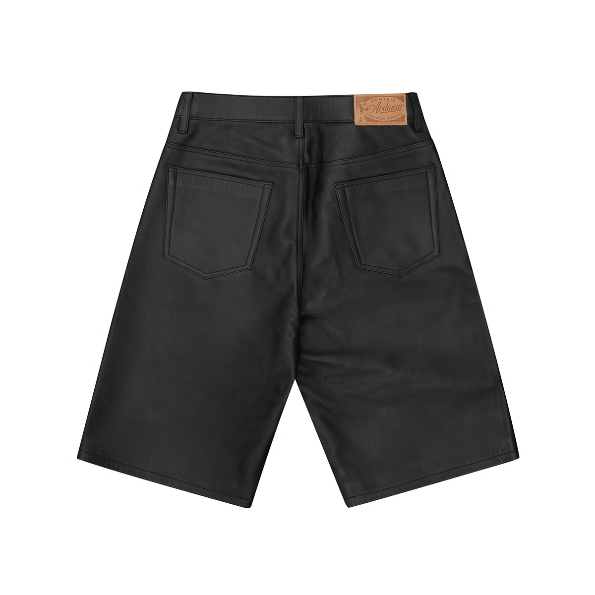 ARDWEAR LEATHER SHORT [BLACK]