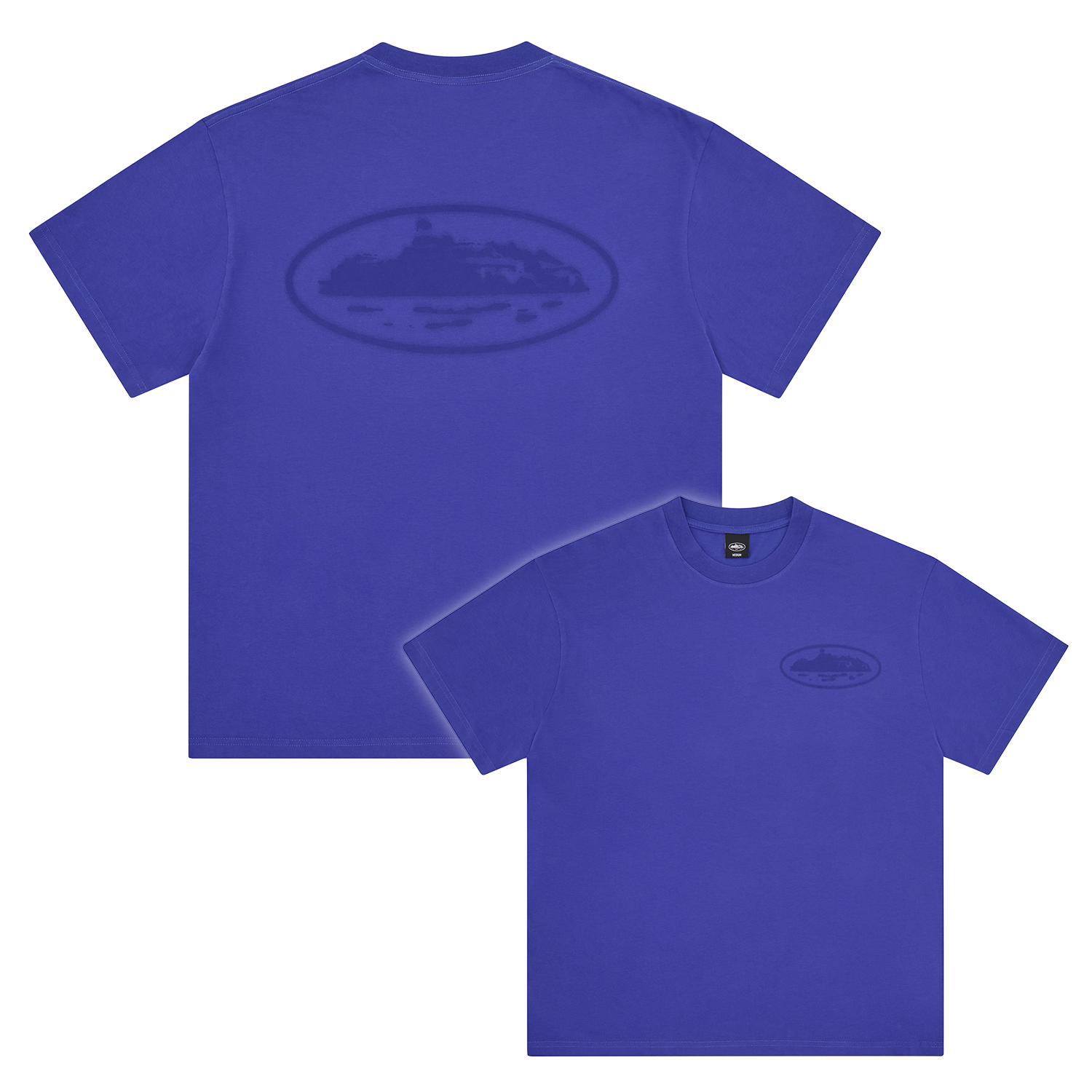ISLAND KNOCKOUT TEE [INDIGO BLUE]