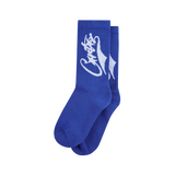 BASEBALL SOCKS [BLUE AND WHITE]