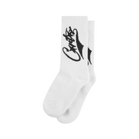 BASEBALL SOCKS [WHITE AND BLACK]