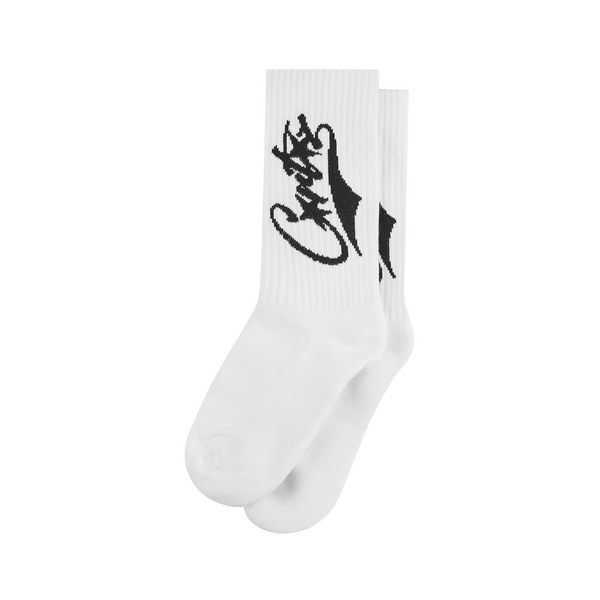 BASEBALL SOCKS [WHITE AND BLACK]