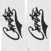 BASEBALL SOCKS [WHITE AND BLACK]