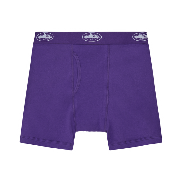 PURPLE ALCATRAZ BOXERS [3 PACK]