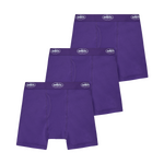 PURPLE ALCATRAZ BOXERS [3 PACK]