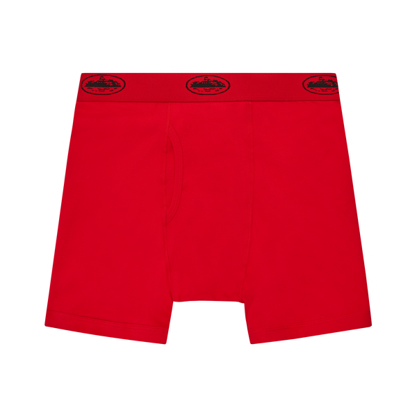 RED ALCATRAZ BOXERS [3 PACK]