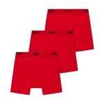 RED ALCATRAZ BOXERS [3 PACK]