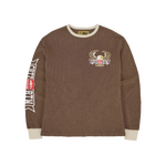 DIPSET WAFFLE LONGSLEEVE [WASHED BROWN]