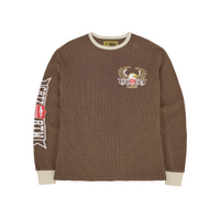 DIPSET WAFFLE LONGSLEEVE [WASHED BROWN]