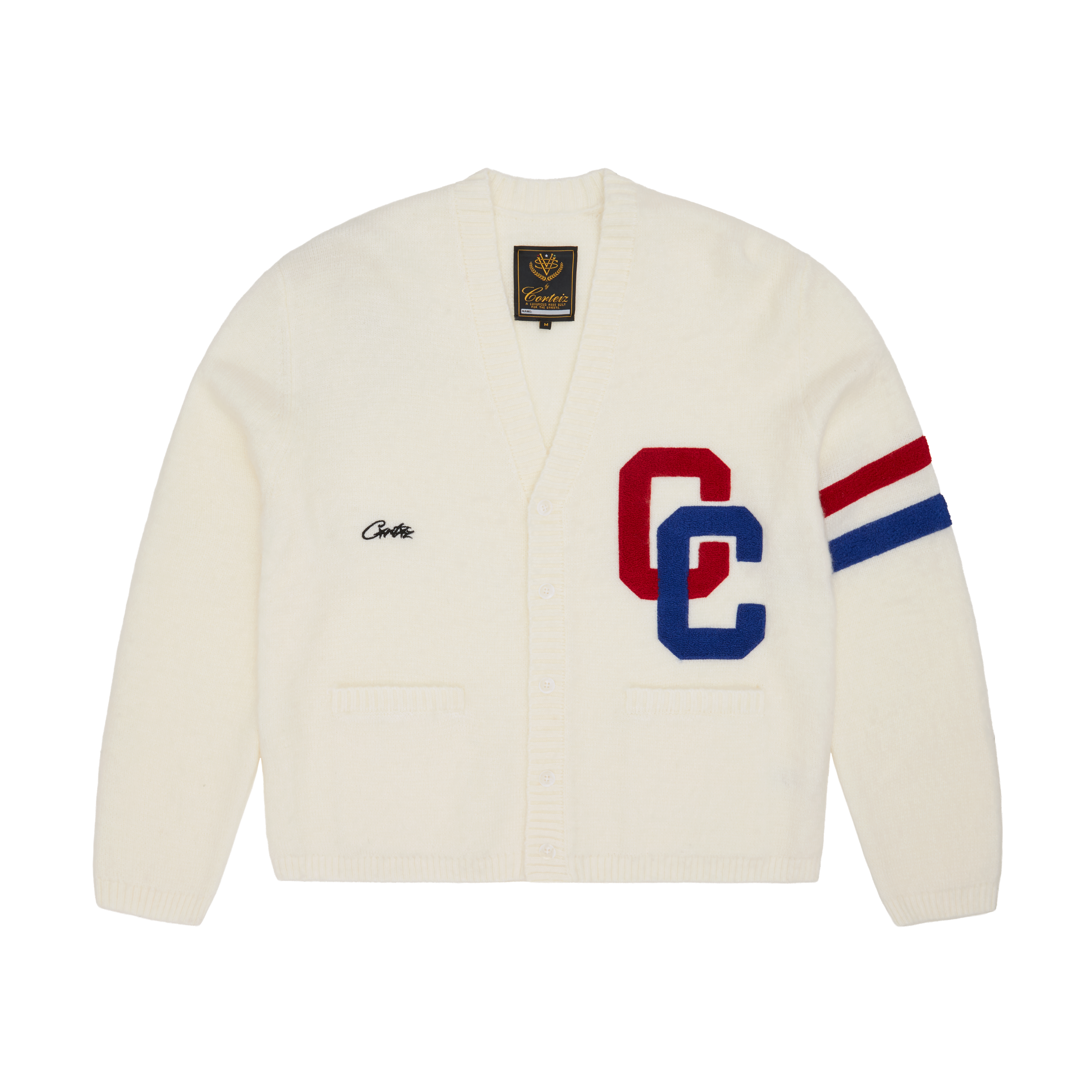 COLLEGE CARDIGAN [CREAM]
