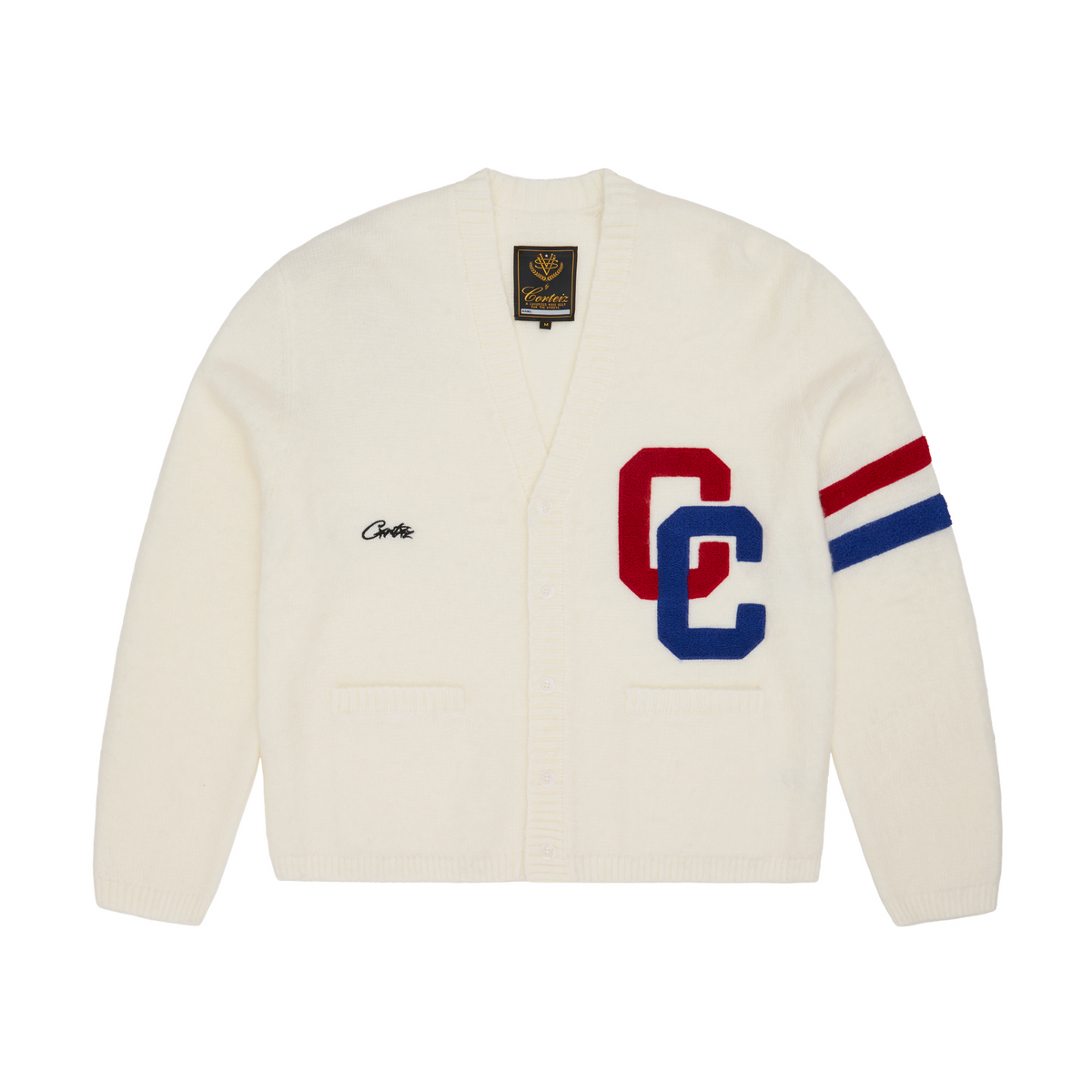 COLLEGE CARDIGAN [CREAM]