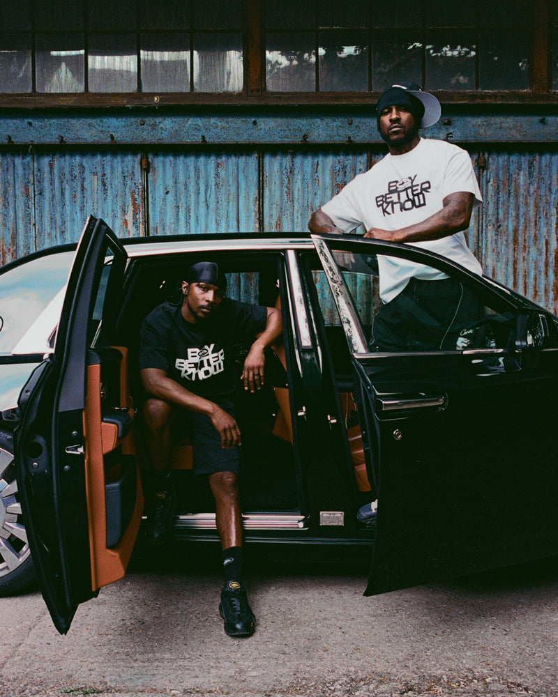 Jme and Skepta in Rolls Royce
