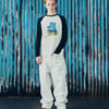 K-9INE RAGLAN LS [BLACK]