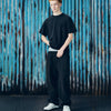 ISLAND KNOCKOUT TEE [BLACK]