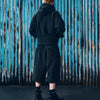 ISLAND KNOCKOUT SWEATSHORT [BLACK]