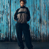 PISTA VELOUR TRACK PANT [BLACK]