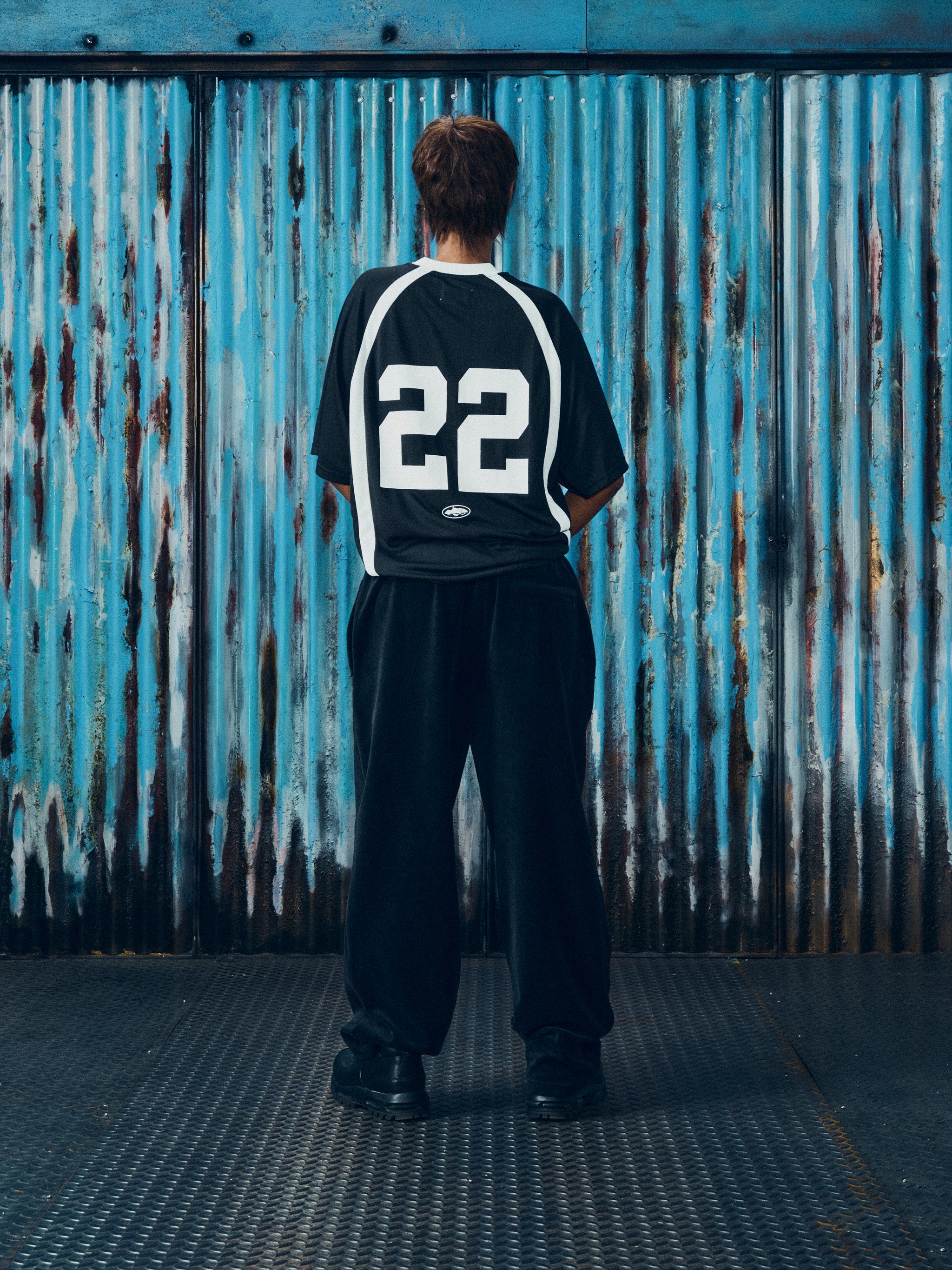 RUGBY LEAGUE JERSEY [BLACK]