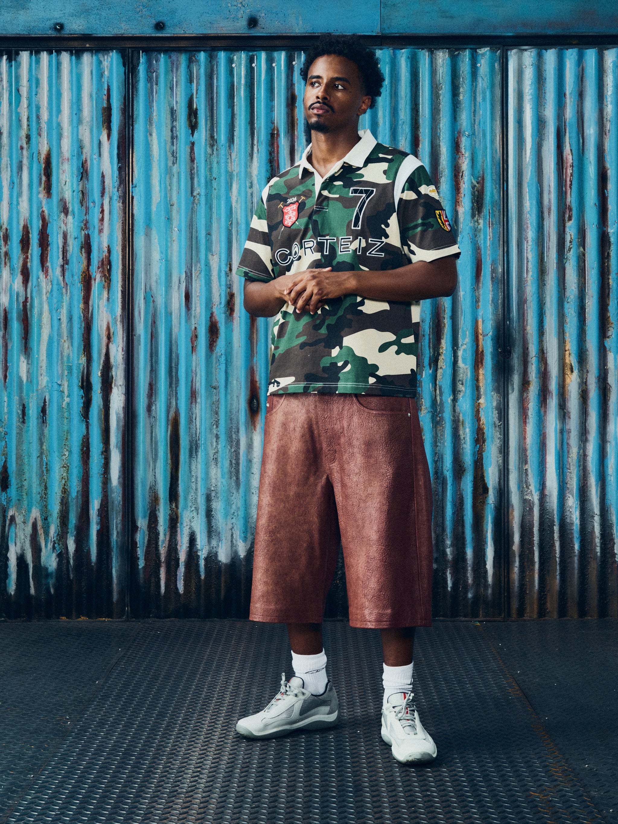 ALPINE POLO SHIRT [BACH CAMO]