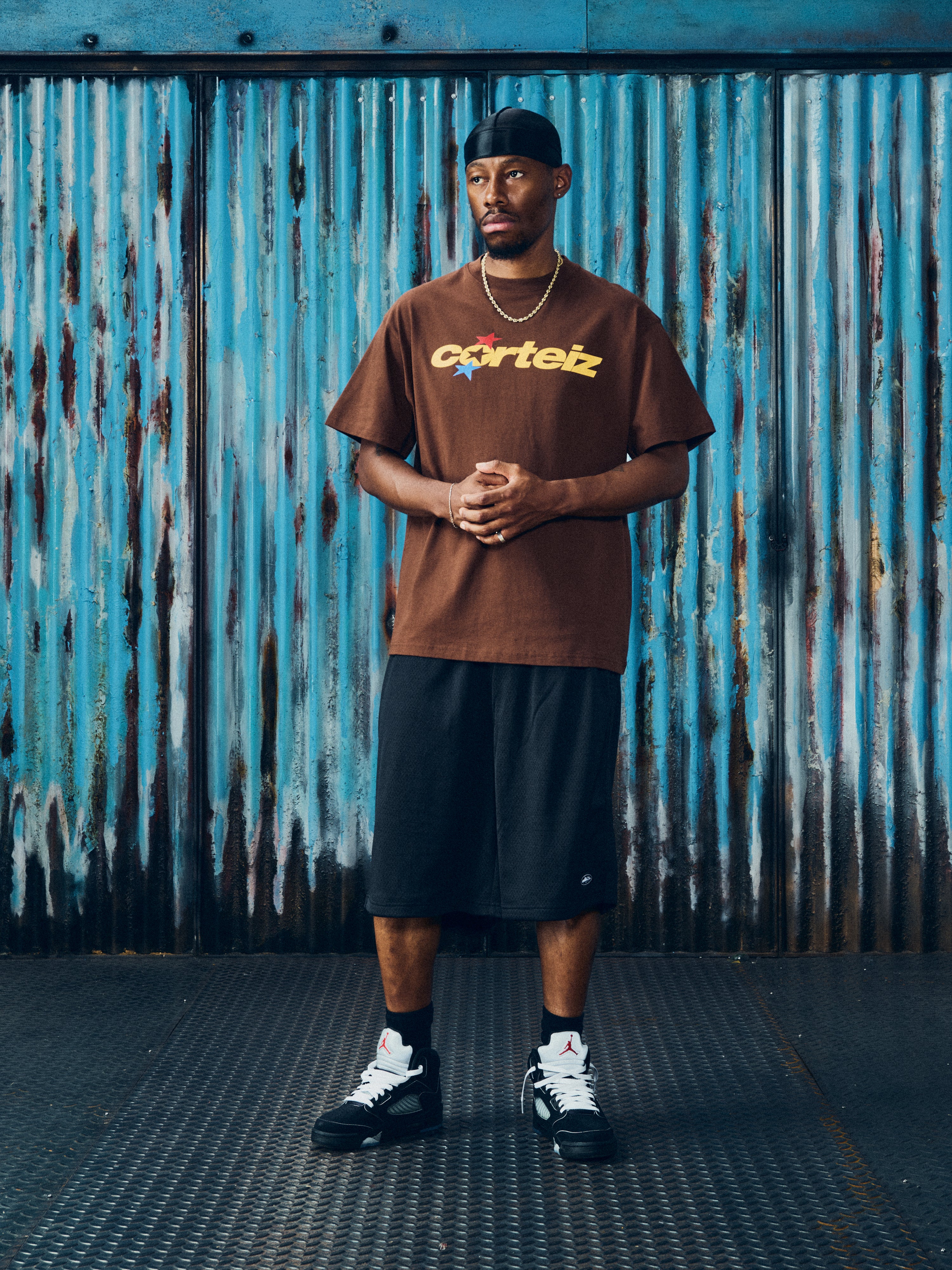 STARS TEE [BROWN]