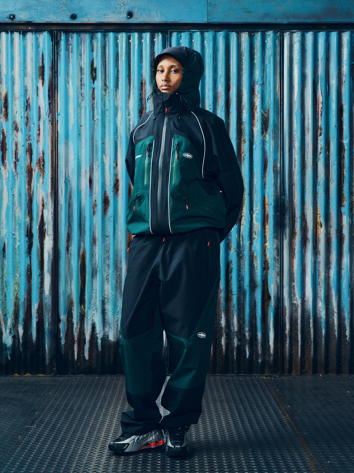 ELITEWORK™ APEX SHELL JACKET [BLACK/GREEN]