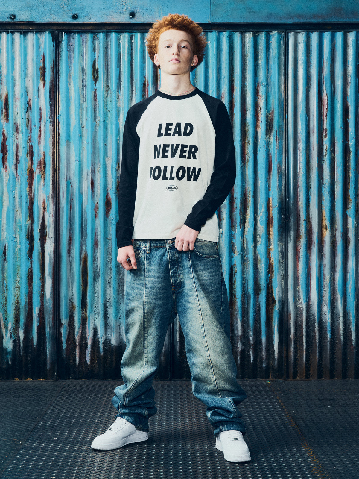 LEAD RAGLAN LS [BLACK]