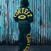 LUNDUN STITCH ZIP HOODIE [FOREST / YELLOW]