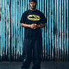 CORRODED ISLAND TEE [BLACK]