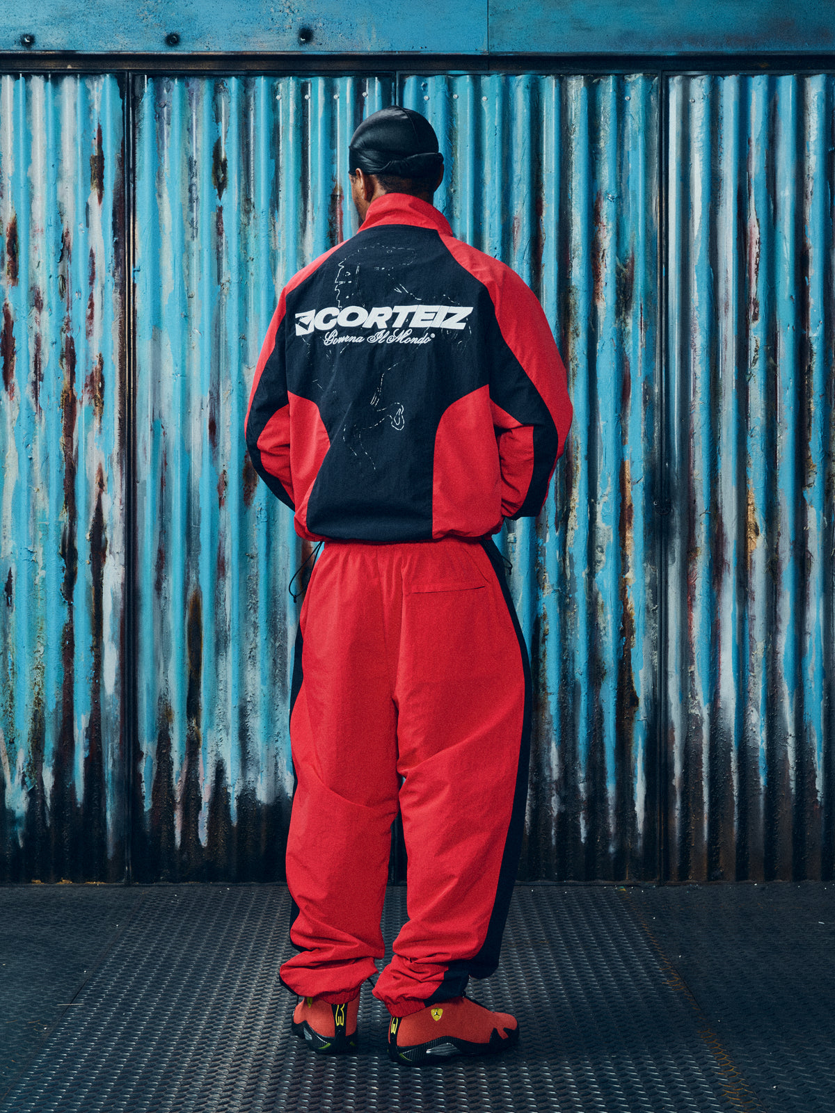 IL MONDO TRACK JACKET [RED/BLACK]