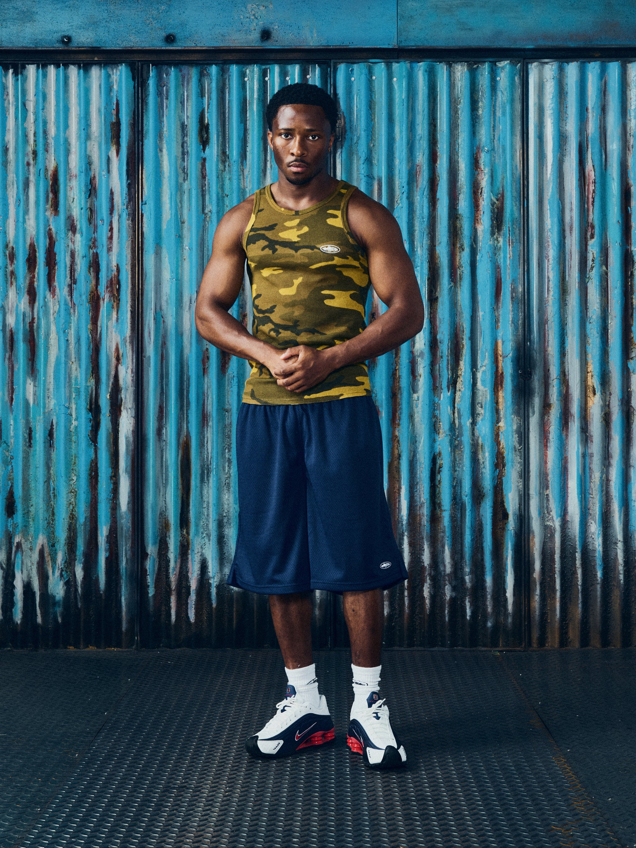 MINI ISLAND MESH SHORT [NAVY]