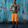 MINI ISLAND MESH SHORT [ORANGE]