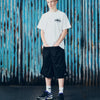 MINI ISLAND MESH SHORT [BLACK]
