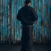 QUILTED EXCHANGE BOMBER [BLACK]