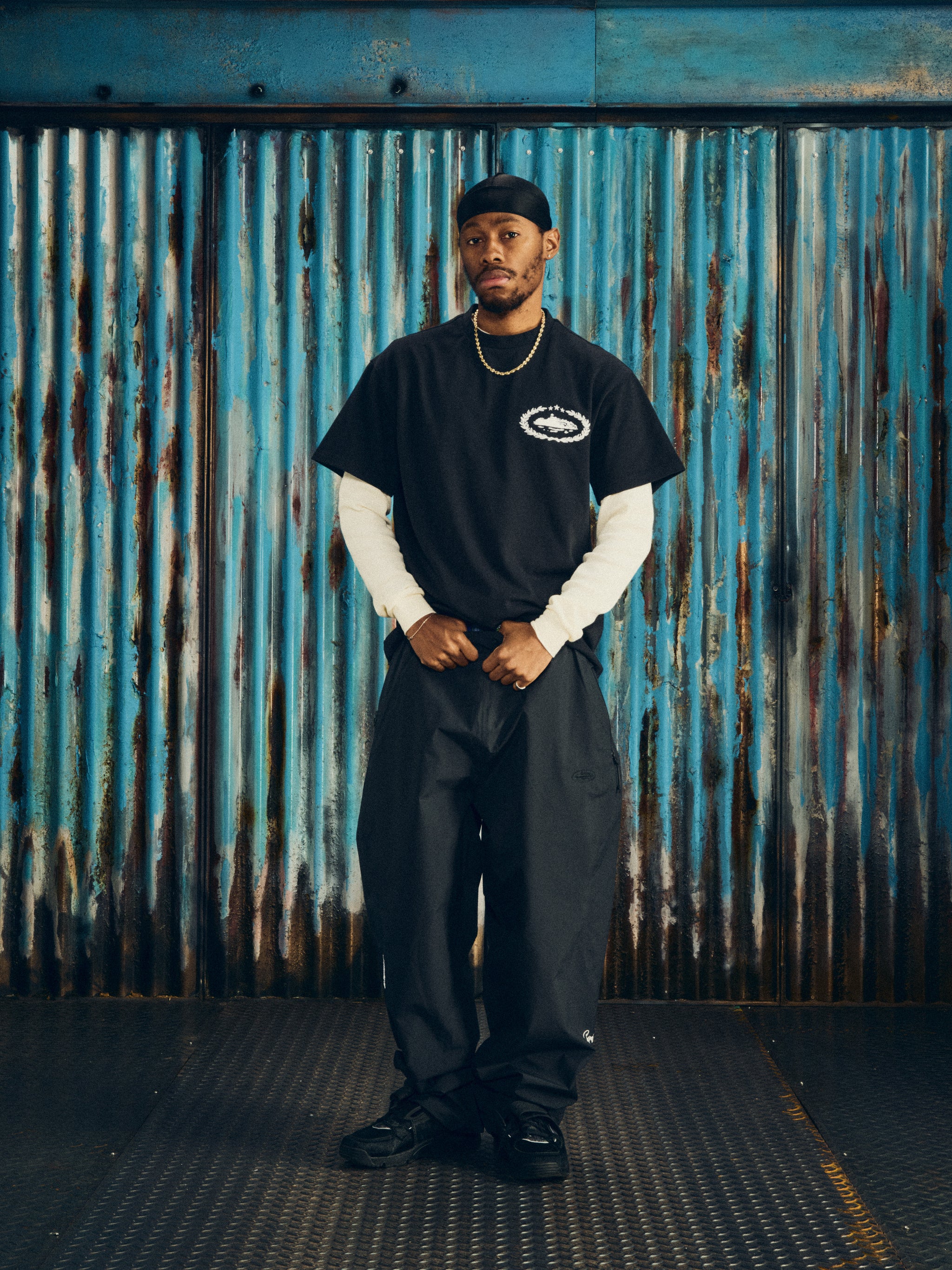 ROYALE HEAVYWEIGHT TEE [BLACK]