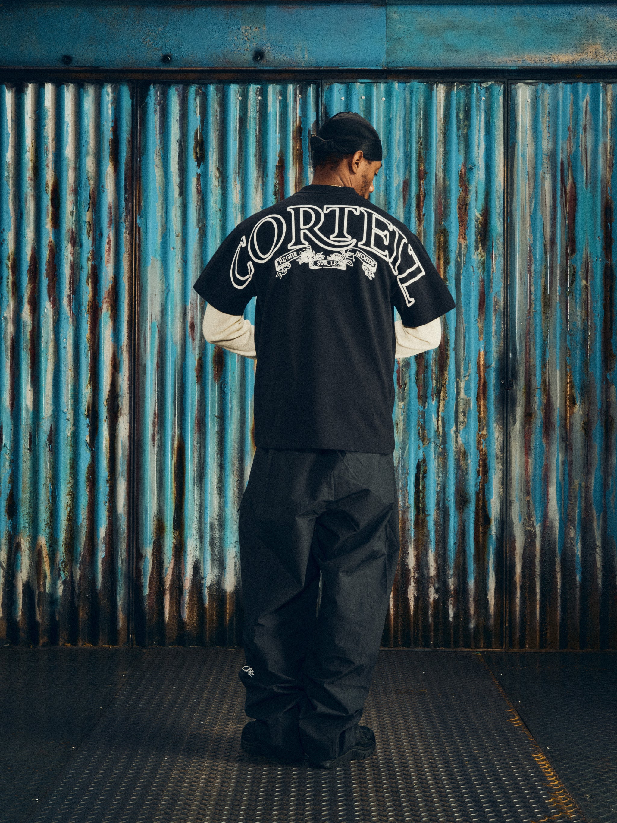 ROYALE HEAVYWEIGHT TEE [BLACK]