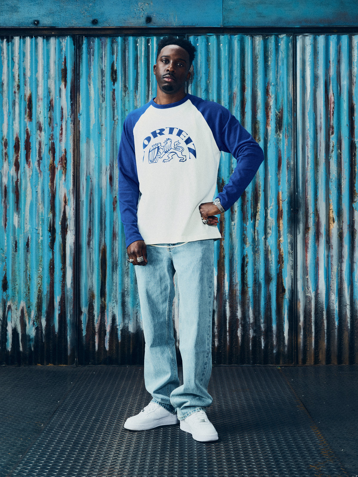 LION RAGLAN LS [ROYAL BLUE]