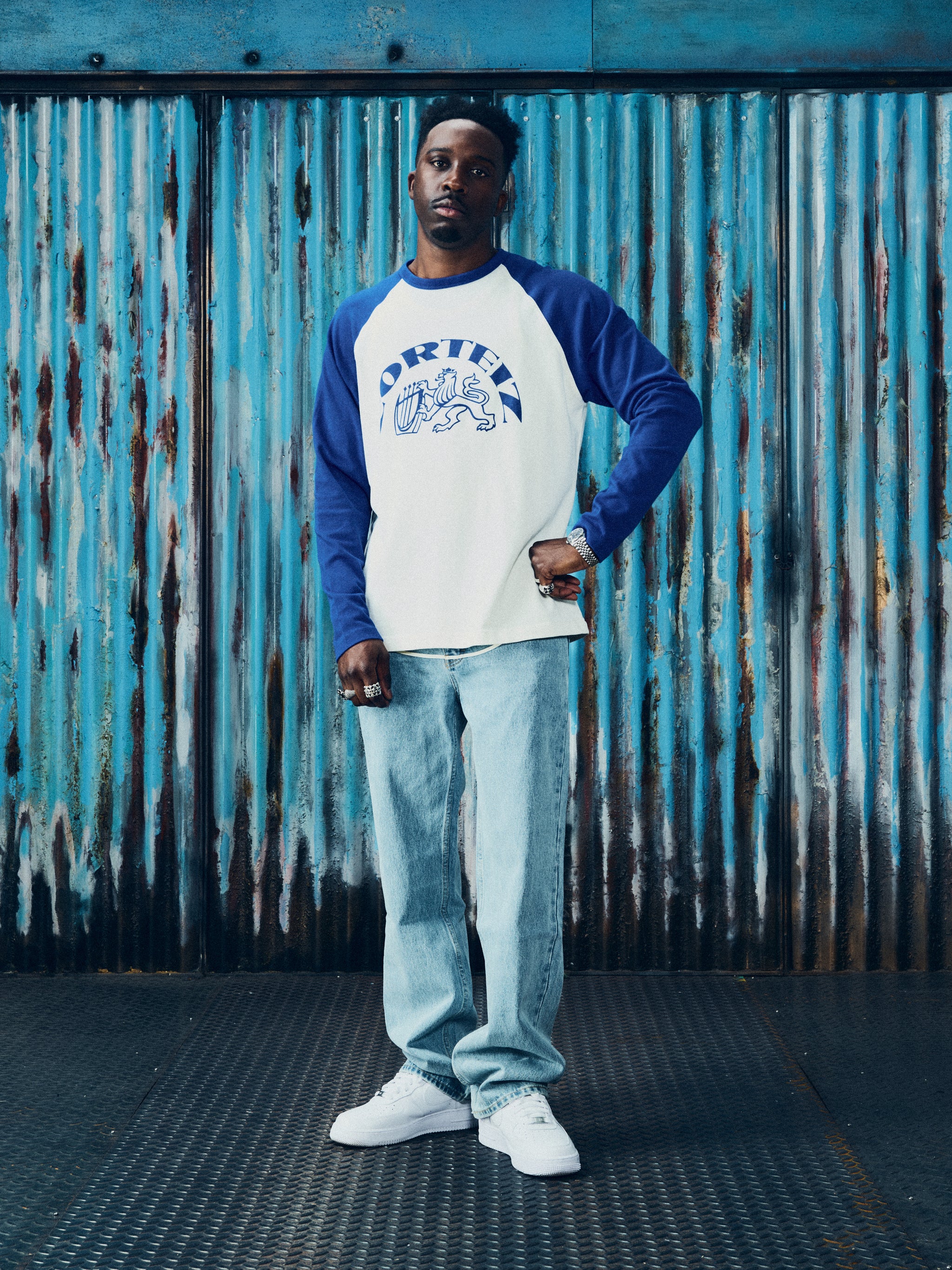 LION RAGLAN LS [ROYAL BLUE]