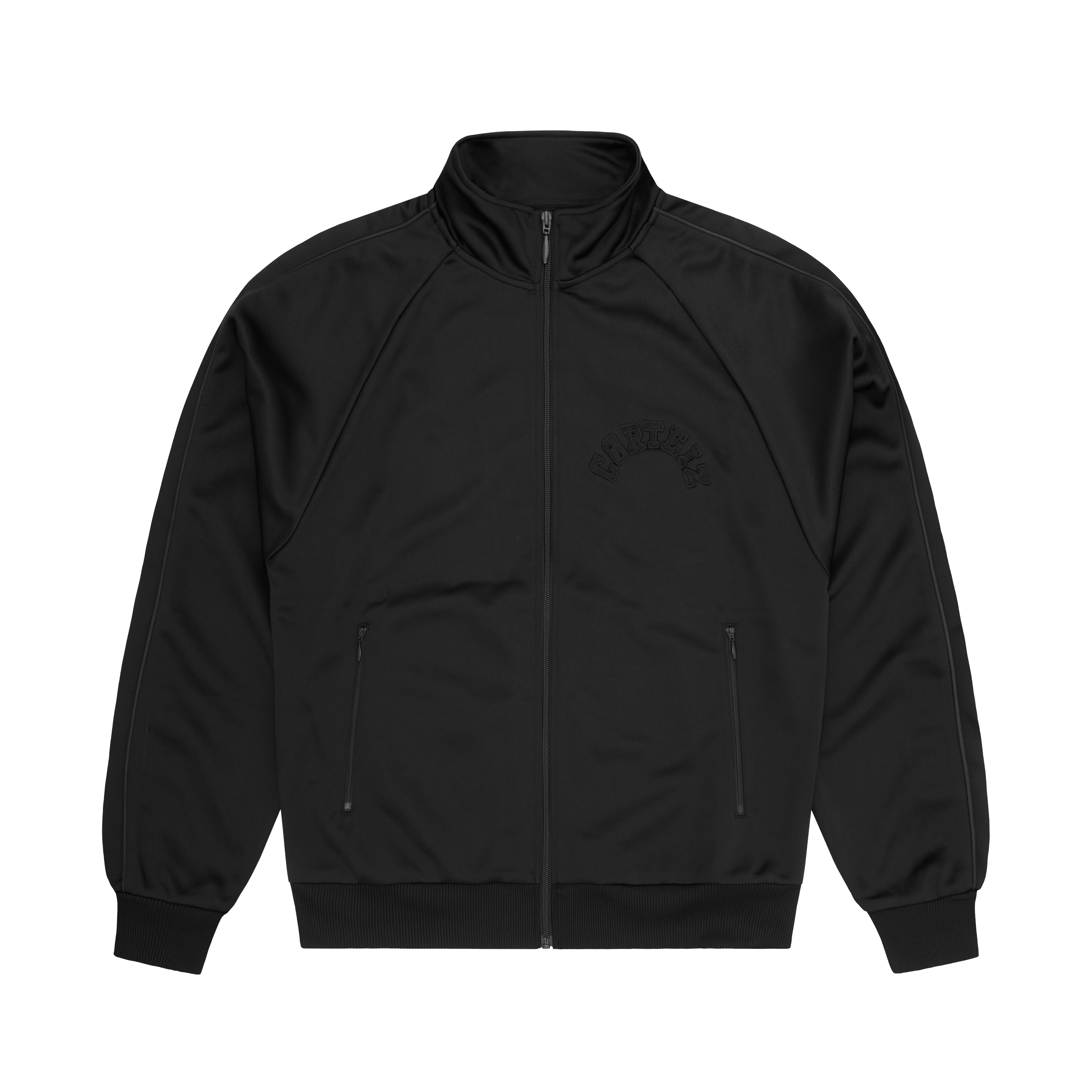 CREST ARCH TRACK JACKET [TRIPLE BLACK]