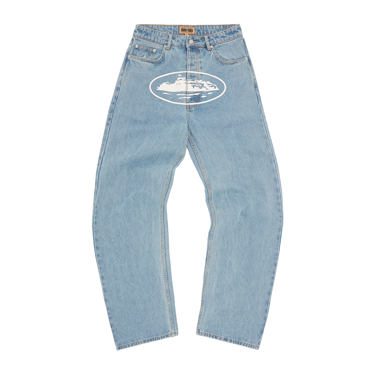 ISLAND BAGGY JEANS [STONEWASH]