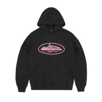 ALCATRAZ HOODIE V2 [BLACK & PINK]